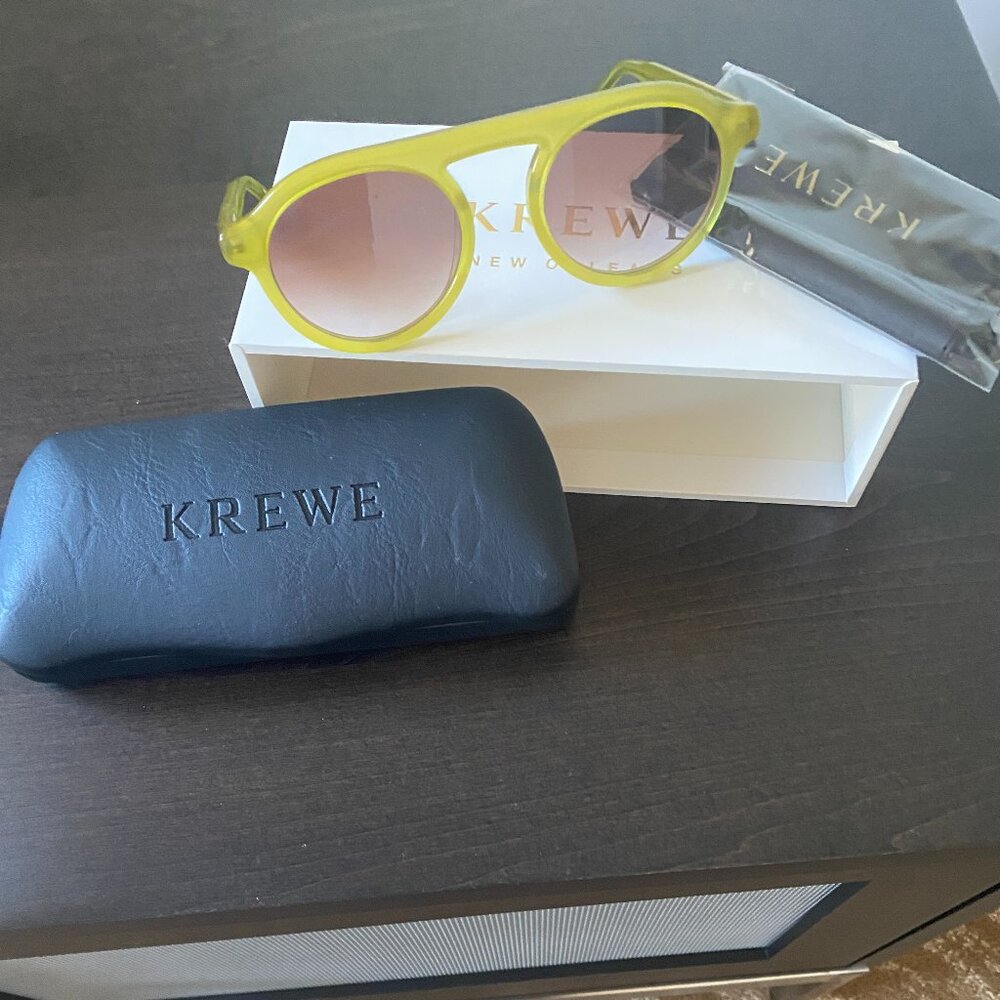 NWT - Krewe Connick Sunglasses - Verde
